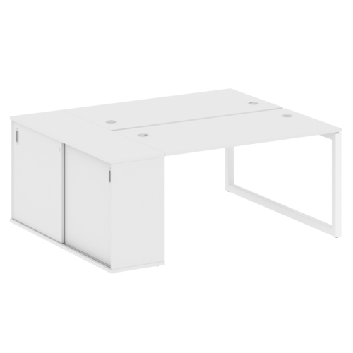 Бенч-система с шкафом-купе на О-обр. м/к Metal System Quattro 50БО.РС-СШК-1.3 фото 6