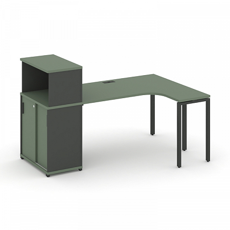 Стол эргономичный с опорным шкафом-купе Concept CN.SA-220(R)