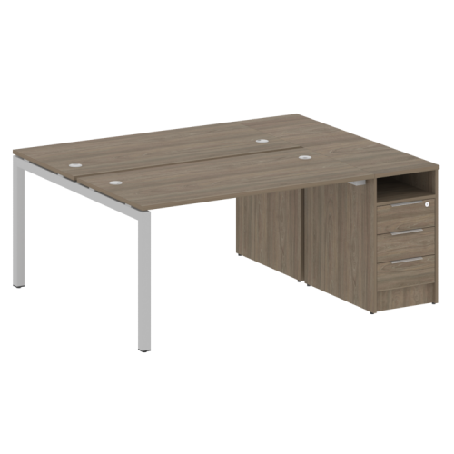 Бенч-система с тумбой на П-обр. м/к Metal System Quattro 50БП.РС-СТП-2.3