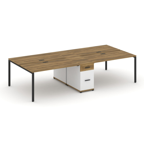 Бенч-система на 4 места с 1 опорной тумбой Concept CN.DRS-423 фото 7