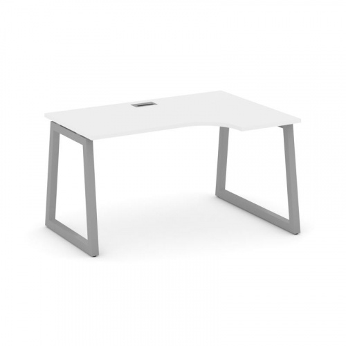 Style Project Стол рабочий эргоном. SN-5T1.SPA-012(R) Акация Лорка/Металл Антрацит/Заглушка Пластик фото 16