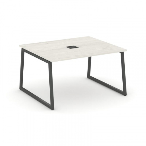 Style Project Стол переговорный SN-4T1.SPRG-034 Акация Лорка/Металл Антрацит/Заглушка Металл Антраци фото 24