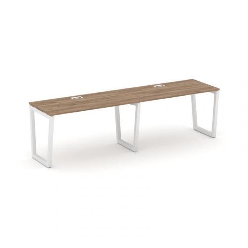 Style Project Рабочая станция 1 сторон. SN-5T2.ORS-022 Акация Лорка/Металл Антрацит/Заглушка Пластик фото 11