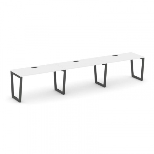 Style Project Рабочая станция 1 сторон. SN-5T2.ORS-042 Акация Лорка/Металл Антрацит/Заглушка Пластик фото 26