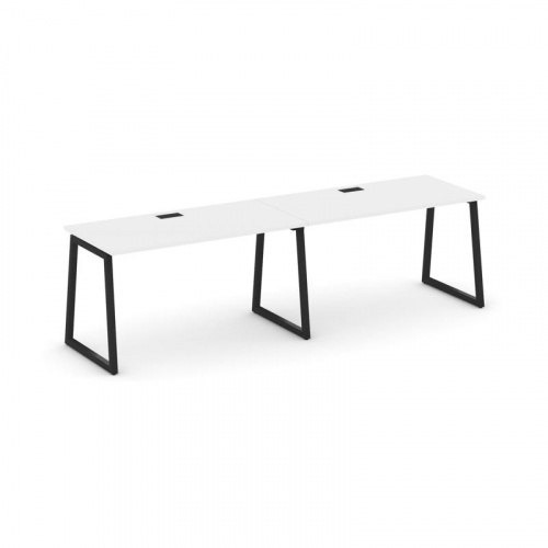 Style Project Рабочая станция 1 сторон. SN-4T1.ORS-001 Акация Лорка/Металл Антрацит/Заглушка Пластик фото 7