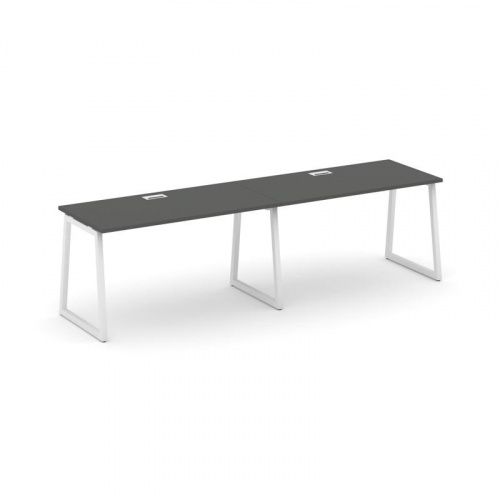 Style Project Рабочая станция 1 сторон. SN-4T1.ORS-001 Акация Лорка/Металл Антрацит/Заглушка Пластик фото 24