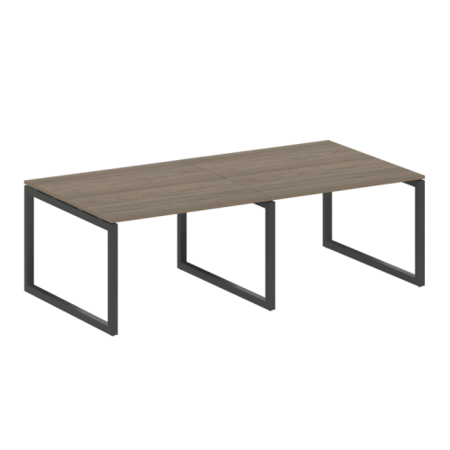 Переговорный стол на О-обр. м/к Metal System Quattro 50БО.ПРГ-2.2