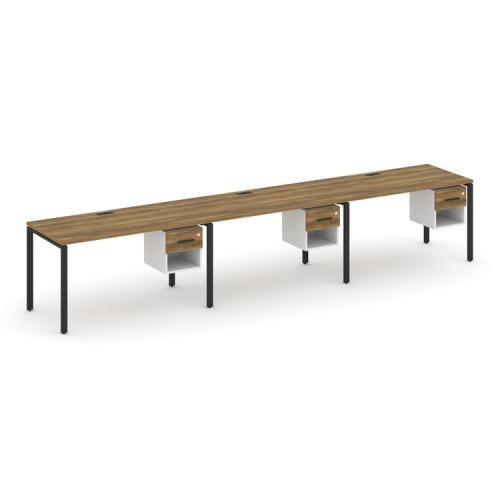 Бенч-система на 3 места с подвесными тумбами Concept CN.ORS-139 фото 7