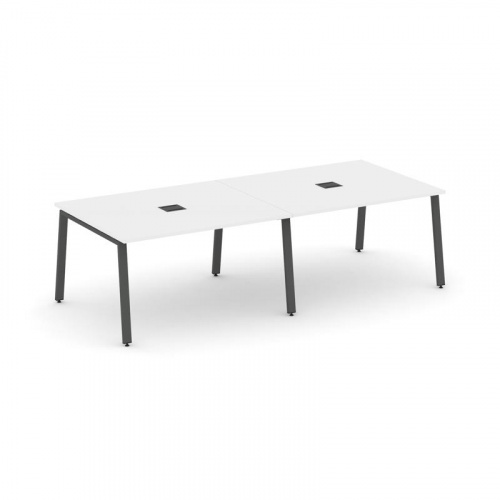 Style Project Стол переговорный SN-6A.SPRG-043 Тиквуд Светлый/Металл Антрацит 2760*1180*750 фото 27