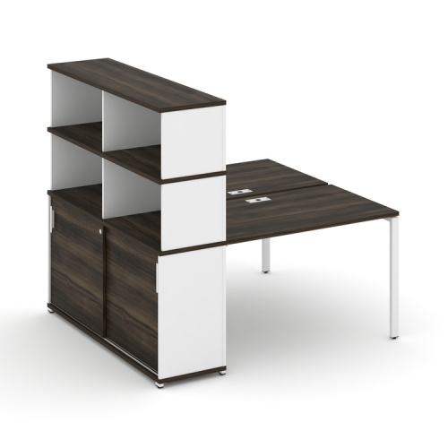 Бенч-система с опорным шкафом-купе с надставкой Concept CN.DRS-242 фото 10