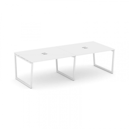 Style Project Стол переговорный SN-4T2.SPRG-042 Акация Лорка/Металл Антрацит/Заглушка Металл Антраци фото 16