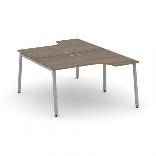 Style Project Рабочая станция эргоном. SN-4A.DRPA-002 Дуб Наварра/Металл Антрацит 1580*1232/1992*750 фото 12