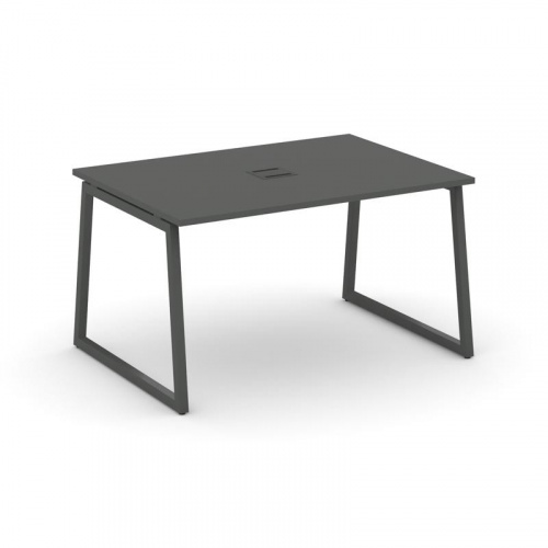 Style Project Стол переговорный SN-4T1.SPRG-004 Акация Лорка/Металл Антрацит/Заглушка Металл Антраци фото 27