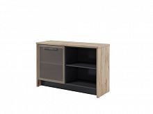 Тумба со стеклянной дверью в профиле Т-12-06Л