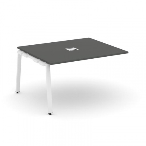 Style Project Проходной наб. элем. перег. стола SN-6A.NSPRG-032 Акация Лорка/Металл Белый 1180*1180* фото 19