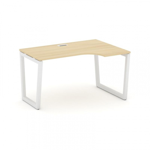 Style Project Стол рабочий эргоном. SN-5T2.SPA-011(R) Акация Лорка/Металл Антрацит/Заглушка Пластик фото 21