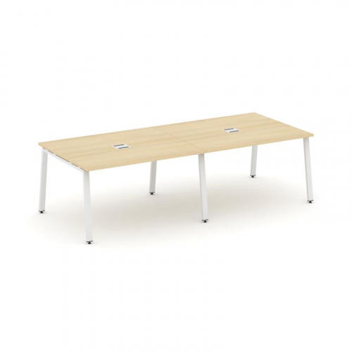 Style Project Стол переговорный SN-6A.SPRG-043 Тиквуд Светлый/Металл Антрацит 2760*1180*750 фото 23