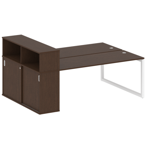 Бенч-система с шкафом-купе на О-обр. м/к Metal System Quattro 50БО.РС-СШК-2.5 фото 10