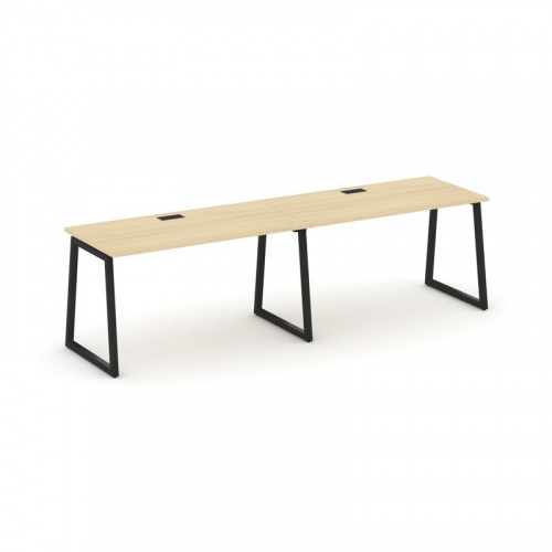 Style Project Рабочая станция 1 сторон. SN-4T1.ORS-001 Акация Лорка/Металл Антрацит/Заглушка Пластик фото 25