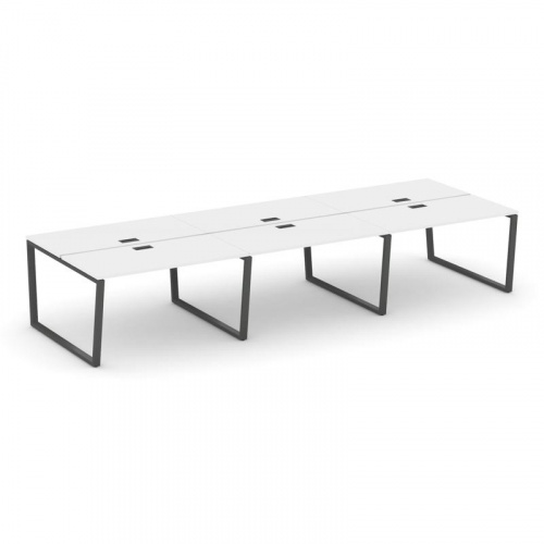 Style Project Рабочая станция 2-х сторон. SN-6T2.DRS-074 Акация Лорка/Металл Антрацит/Заглушка Пласт фото 26