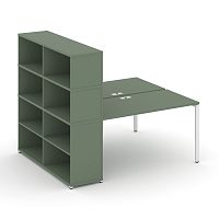 Бенч-система с опорным стеллажом с надставкой Concept CN.DRS-214