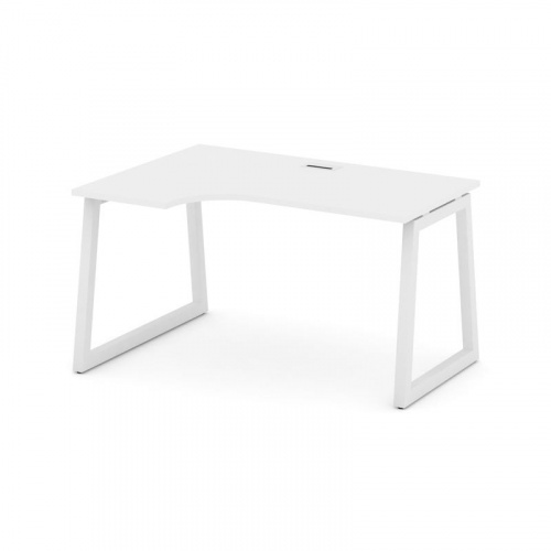 Style Project Стол рабочий эргоном. SN-5T1.SPA-012(L) Акация Лорка/Металл Антрацит/Заглушка Пластик фото 17