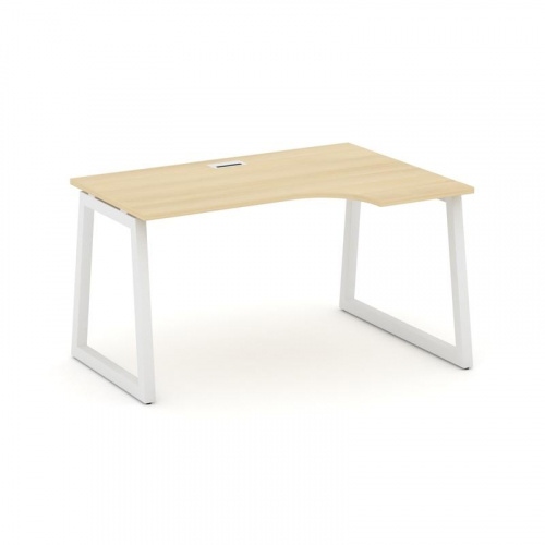 Style Project Стол рабочий эргоном. SN-5T1.SPA-012(R) Акация Лорка/Металл Антрацит/Заглушка Пластик фото 21