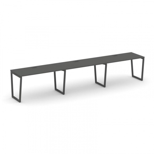 Style Project Рабочая станция 1 сторон. SN-4T2.ORS-051 Акация Лорка/Металл Антрацит/Заглушка Пластик фото 27