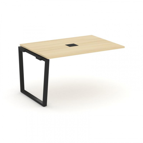 Style Project Проходной наб. элем. перег. стола SN-6T2.NSPRG-003 Акация Лорка/Металл Антрацит/Заглуш фото 9