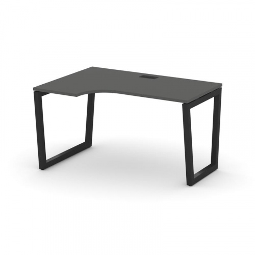 Style Project Стол рабочий эргоном. SN-5T2.SPA-002(L) Акация Лорка/Металл Антрацит/Заглушка Пластик фото 8