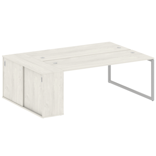 Бенч-система с шкафом-купе на О-обр. м/к Metal System Quattro 40БО.РС-СШК-1.5 фото 12