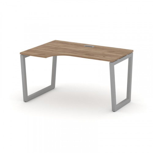 Style Project Стол рабочий эргоном. SN-5T2.SPA-002(L) Акация Лорка/Металл Антрацит/Заглушка Пластик фото 10