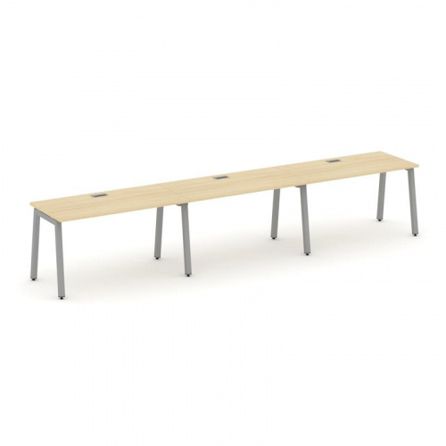 Style Project Рабочая станция 1 сторон. SN-5A.ORS-041 Акация Лорка/Металл Белый 2940*700*750 фото 2