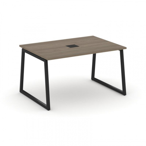 Style Project Стол переговорный SN-4T1.SPRG-004 Акация Лорка/Металл Антрацит/Заглушка Металл Антраци фото 8