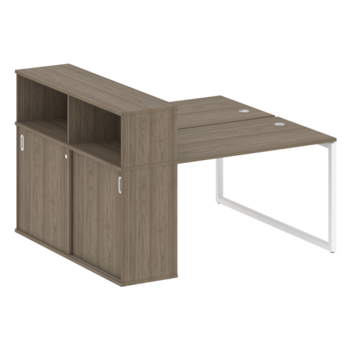 Бенч-система с шкафом-купе на О-обр. м/к Metal System Quattro 40БО.РС-СШК-2.2 фото 2