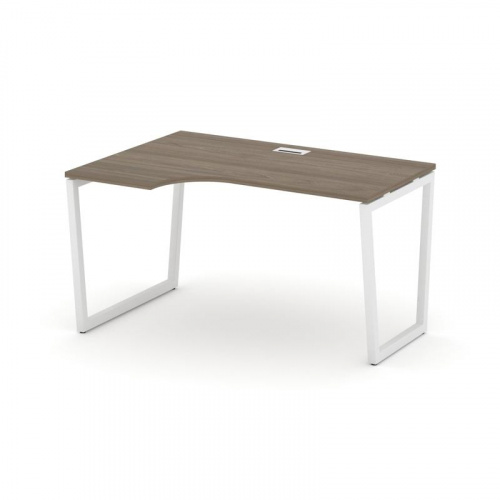 Style Project Стол рабочий эргоном. SN-4T2.SPA-021(L) Акация Лорка/Металл Антрацит/Заглушка Пластик фото 14