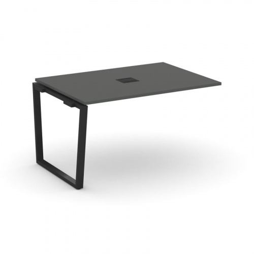 Style Project Проходной наб. элем. перег. стола SN-6T2.NSPRG-003 Акация Лорка/Металл Антрацит/Заглуш фото 4