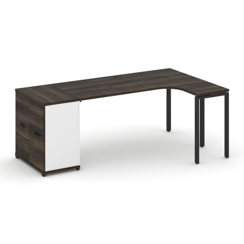 Стол эргономичный с опорным распашным шкафом Concept CN.SA-210(R)