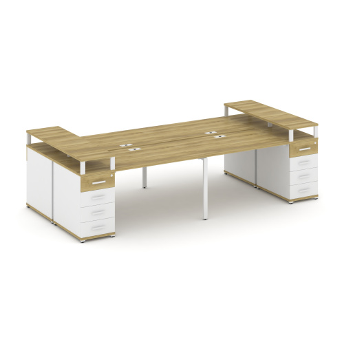 Бенч-система на 4 места с 2 опорными тумбами Concept CN.DRS-442 фото 11