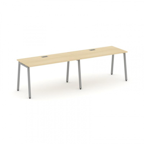 Style Project Рабочая станция 1 сторон. SN-4A.ORS-023 Акация Лорка/Металл Антрацит 2760*800*750 фото 4