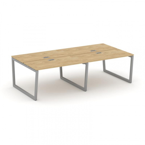 Style Project Рабочая станция 2-х сторон. SN-5T2.DRS-033 Акация Лорка/Металл Антрацит/Заглушка Пласт фото 2