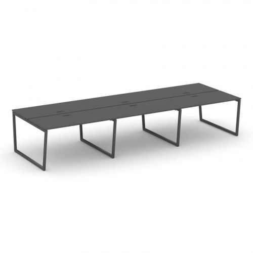 Style Project Рабочая станция 2-х сторон. SN-4T2.DRS-082 Акация Лорка/Металл Антрацит/Заглушка Пласт фото 27