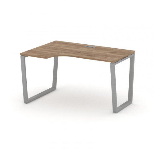 Style Project Стол рабочий эргоном. SN-6T2.SPA-022(L) Акация Лорка/Металл Антрацит/Заглушка Пластик фото 10