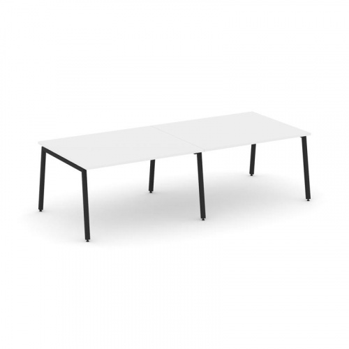 Style Project Стол переговорный SN-4A.SPRG-042.3 Белый/Металл Антрацит 2360*1180*750 фото 11