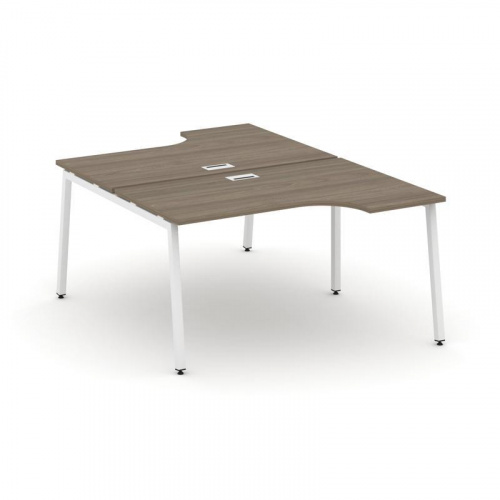 Style Project Рабочая станция эргоном. SN-4A.DRPA-002 Дуб Наварра/Металл Антрацит 1580*1232/1992*750 фото 20