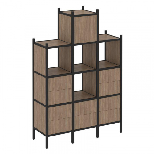 Стеллаж офисный прямой Loft VR.L-18 фото 10 Стеллаж офисный прямой Loft VR.L-18 фото 10