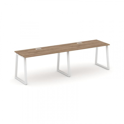 Style Project Рабочая станция 1 сторон. SN-6T1.ORS-001 Акация Лорка/Металл Антрацит/Заглушка Пластик фото 11