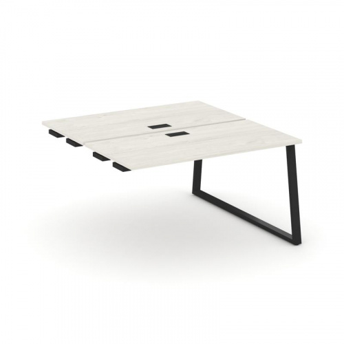 Style Project Стол-приставка к опор. элем. SN-6T1.DPRS-014 Акация Лорка/Металл Антрацит/Заглушка Пла фото 5