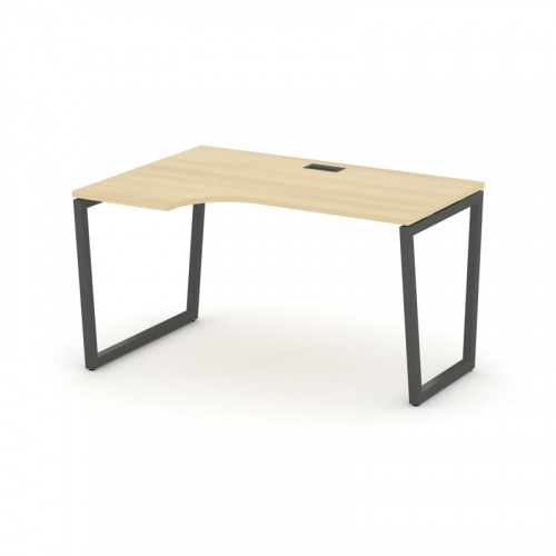 Style Project Стол рабочий эргоном. SN-4T2.SPA-021(L) Акация Лорка/Металл Антрацит/Заглушка Пластик фото 28