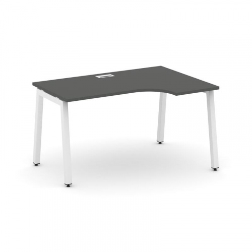 Style Project Стол рабочий эргоном. SN-5A.SPA-012(R) Антрацит/Металл Белый 1580*700/980*750 фото 28 Style Project Стол рабочий эргоном. SN-5A.SPA-012(R) Антрацит/Металл Белый 1580*700/980*750 фото 28